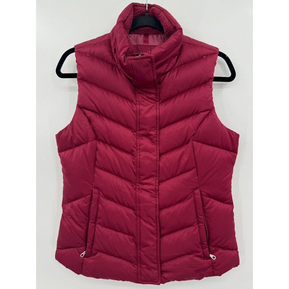 Eddie Bauer Women's Red Puffer Vest
